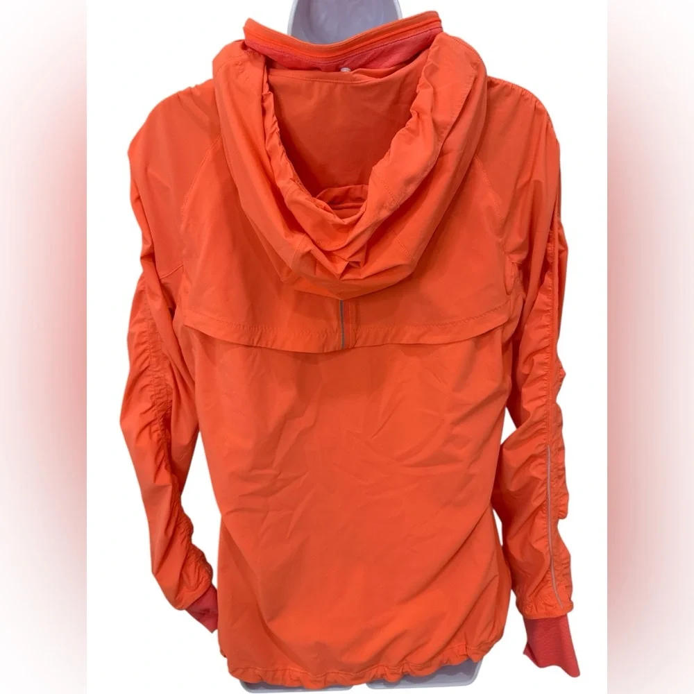 Lululemon Athletica Neon Coral Gather Me Slightly Jacket - Picture 4 of 8